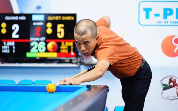Trần Quyết Chiến rơi vào 'bảng tử thần' tại giải 'World Cup billiards Việt Nam'
