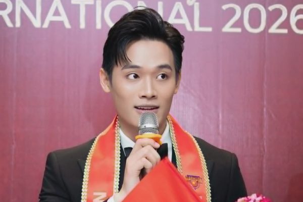 Trần Tiến Dũng đại diện Việt Nam thi Nam vương Quốc tế 2026