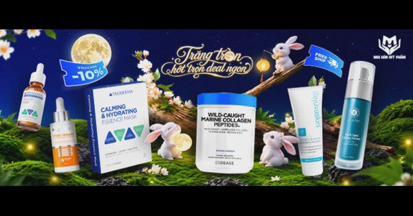 Trăng Tròn Đêm Hội - Mỹ Phẩm Mai Hân sale 'độ' làn da
