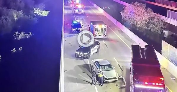 Tránh xe tải lao tới trong vụ tai nạn liên hoàn, nữ sinh rơi 21m từ cầu vượt