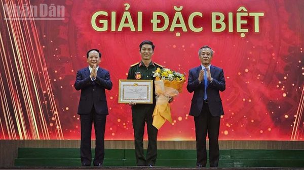 Trao giải chung khảo toàn quốc Hội thi báo cáo viên, tuyên truyền giỏi năm 2026