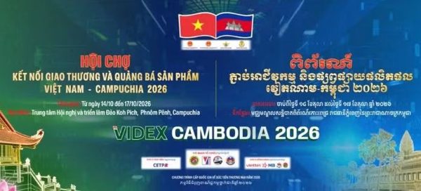 Trên 160 doanh nghiệp tham gia kết nối giao thương Việt Nam-Campuchia