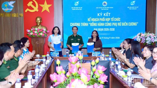 Triển khai chương trình "Đồng hành cùng phụ nữ biên cương" tại Nghệ An, giai đoạn 2026-2030