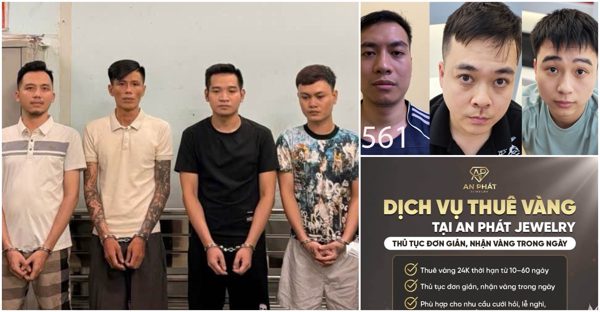 Triệt phá đường dây cho thuê vàng để cho vay lãi nặng, khởi tố 36 người