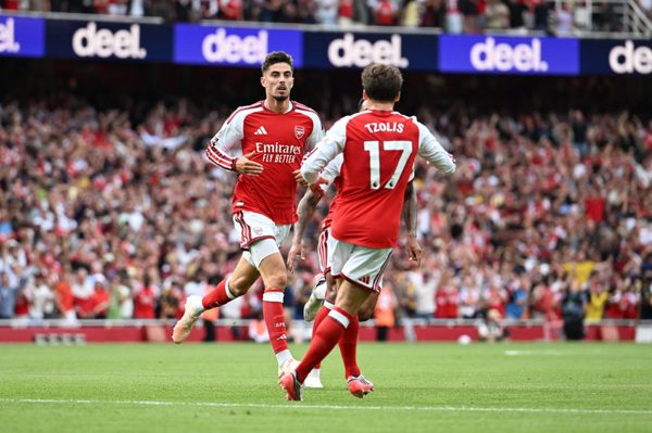 Trực tiếp Arsenal vs Chelsea 1-1 (H1): Vào!!! Havertz ghi bàn