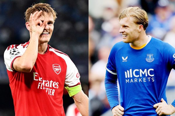 Trực tiếp bóng đá Arsenal vs Everton: Vòng 8 Ngoại hạng Anh