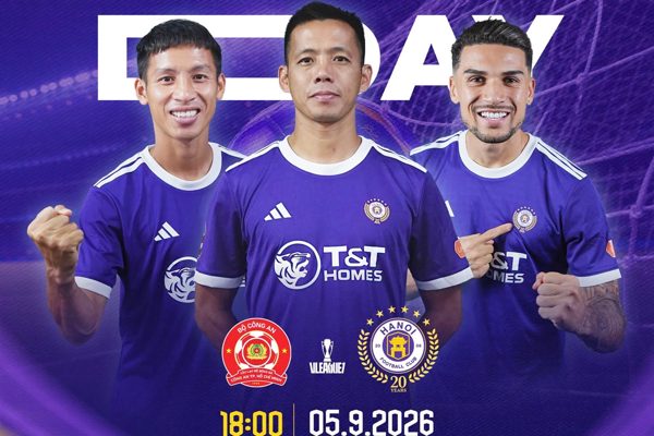 Trực tiếp bóng đá Công An TP.HCM vs Hà Nội FC, vòng 1 V-League