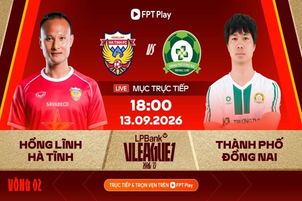 Trực tiếp bóng đá Hà Tĩnh vs Đồng Nai: Tâm điểm Công Phượng