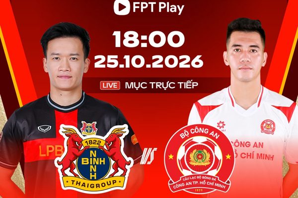 Trực tiếp bóng đá Ninh Bình vs CA TPHCM: Lấy ngôi đầu bảng