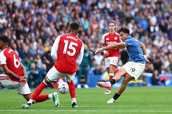 Trực tiếp Brighton vs Arsenal 2-0 (H2): Chờ Arsenal ngược dòng