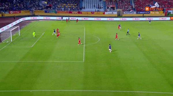 Trực tiếp Công an Hà Nội vs Hà Nội 0-1 (Hết H1): Xuân Mạnh nhận thẻ vàng