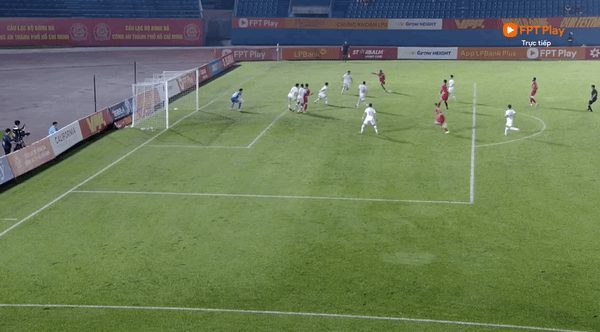 Trực tiếp Công an TPHCM vs Thể Công Viettel 0-0 (Hiệp 2): Bóng đập trúng xà ngang