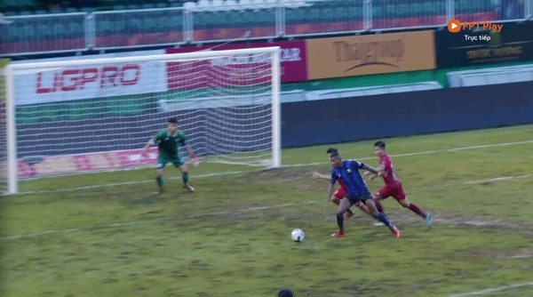 Trực tiếp HAGL vs Hải Phòng 1-1 (hết H1): Bóng dội cột dọc Hải Phòng