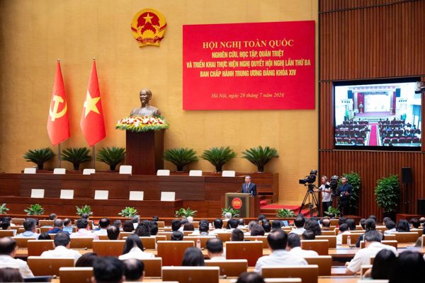 Trực tiếp: Hội nghị toàn quốc quán triệt nghị quyết, chỉ thị của Bộ Chính trị