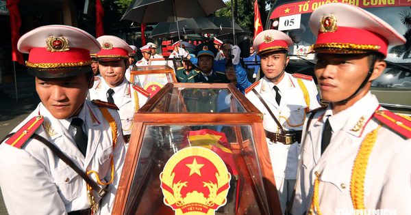 Trực tiếp lễ viếng, truy điệu hài cốt liệt sĩ quy tập tại công viên Lê Thị Riêng