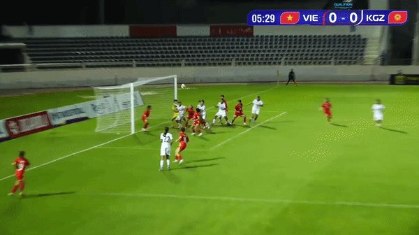 Trực tiếp U17 nữ Việt Nam vs U17 nữ Kyrgyzstan 0-0 (H1): Không vào!!! Thu Phương dứt điểm không thành