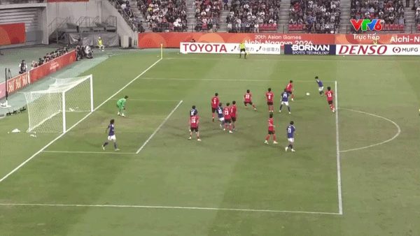 Trực tiếp U23 Nhật Bản vs U23 Hàn Quốc 0-0 (H1): Bóng cắt ngang khung thành U23 Hàn Quốc