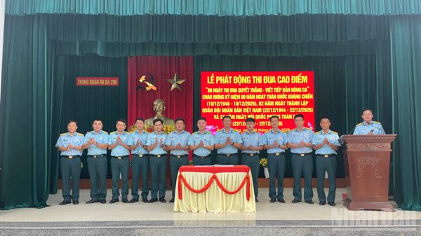 Trung đoàn Ra-đa 290 phát động đợt thi đua cao điểm
