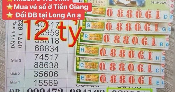 Trúng độc đắc 12 tỉ xổ số miền Nam, sang tỉnh khác đổi thưởng để bảo mật