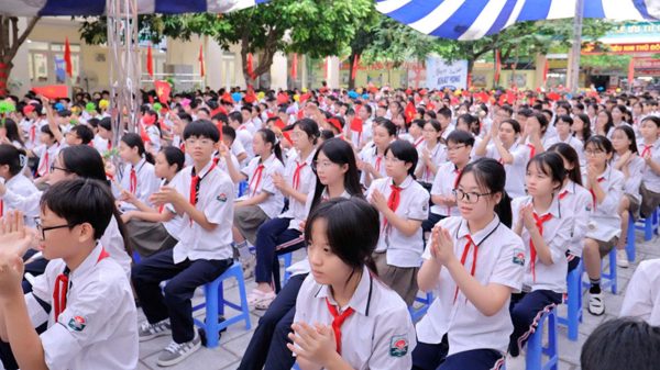 Trung học cơ sở Cầu Giấy B đặt mục tiêu nâng chất lượng sau sắp xếp
