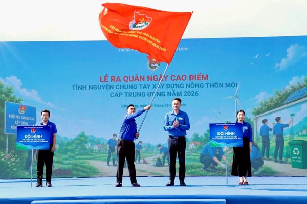 Trung ương Đoàn ra quân cao điểm tình nguyện xây dựng nông thôn mới tại Lâm Đồng