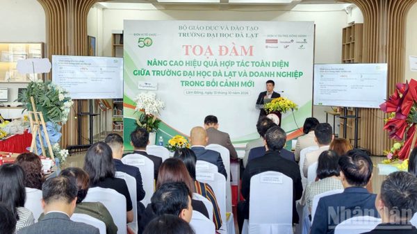 Trường đại học Đà Lạt và doanh nghiệp đồng kiến tạo, phát triển
