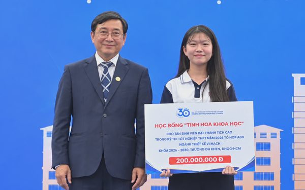 Trường đại học Khoa học tự nhiên đón hơn 4.900 tân sinh viên, nhiều gương mặt Olympic, Olympia, thủ khoa
