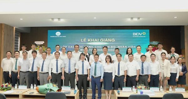 Trường ĐH Nha Trang đào tạo MBA cho cán bộ BIDV tại Khánh Hòa
