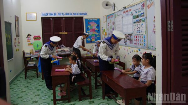 Trường Sa tất bật chuẩn bị cho ngày khai giảng
