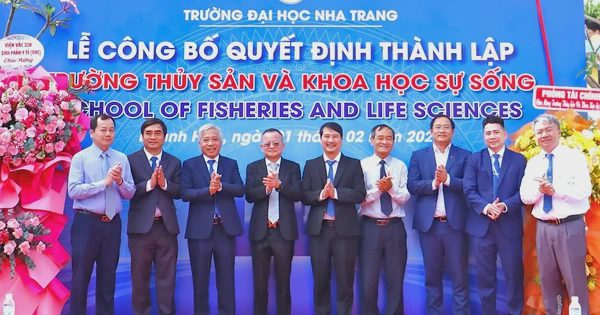 Trường Thủy sản và khoa học sự sống: Đổi mới sáng tạo vì biển Việt Nam