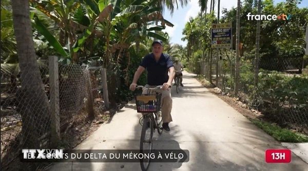 Truyền hình Pháp giới thiệu những “bí mật” của Đồng bằng sông Cửu Long
