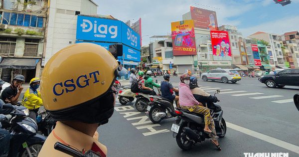 Từ 10.10, xe máy được rẽ trái liên tục từ đường Điện Biên Phủ vào Đinh Tiên Hoàng