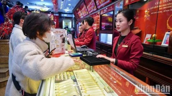 Từ 16/10/2026, mua, bán vàng trong ngày từ 5 triệu đồng phải thanh toán không dùng tiền mặt