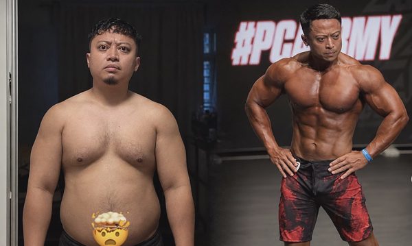 Tự cân từng bữa ăn, ông bố 37 tuổi giảm 21 kg rồi lấn sân thể hình