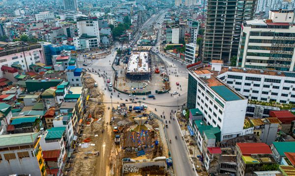 Từ đêm 11/9, Hà Nội điều chỉnh giao thông nút Láng Hạ - Giảng Võ - La Thành