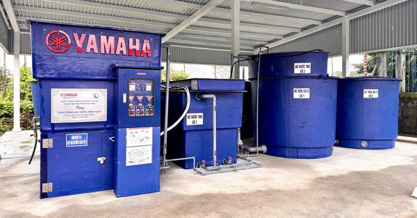 Từ mũ bảo hiểm đến nước sạch, hãng xe máy mở rộng hoạt động cộng đồng