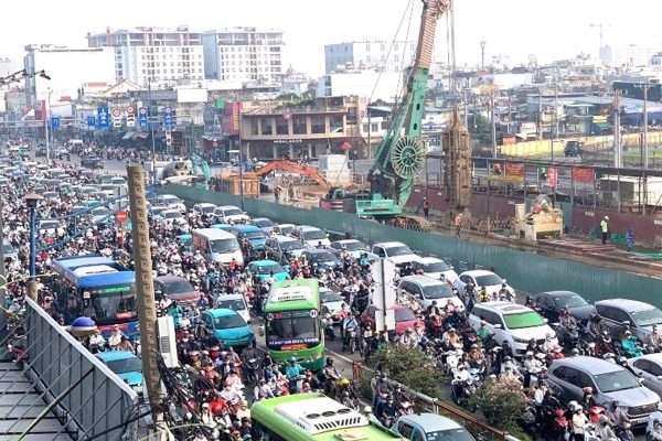 Từ ngày 10/10, trung tâm TPHCM thành 'đại công trường' thi công metro số 2