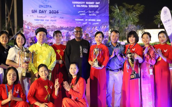 Từ nón lá đến 3 chiếc cúp vàng, công binh Việt Nam ghi dấu ấn đặc biệt tại Ngày Liên hợp quốc
