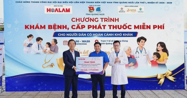 Từ Quảng Ngãi: Tập đoàn Hoa Lâm tiếp nối hành trình thiện nguyện vì sức khỏe cộng đồng