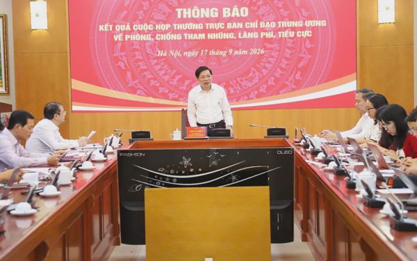 Từ tháng 6 đến nay, kỷ luật 6 cán bộ diện Trung ương quản lý