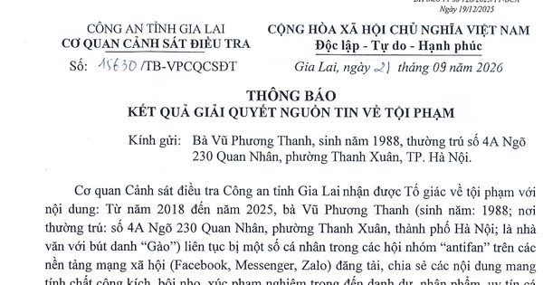 Từ tố giác của nhà văn Gào, công an khởi tố vụ án làm nhục người khác