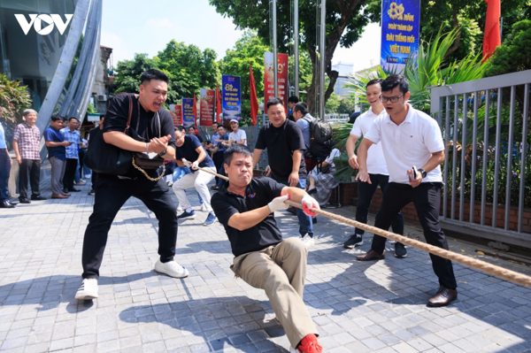 Tưng bừng Hội chợ kỷ niệm 81 năm thành lập Đài Tiếng nói Việt Nam