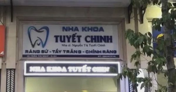 Tước phép nha khoa Tuyết Chinh, tước chứng chỉ hành nghề bà Nguyễn Thị Tuyết Chinh