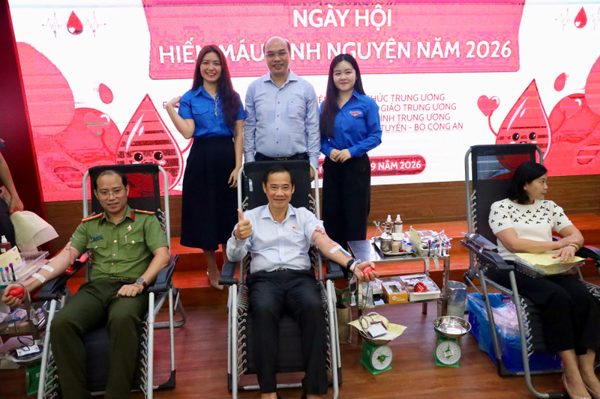 Tuổi trẻ MTTQ, các đoàn thể Trung ương lan tỏa tinh thần hiến máu tình nguyện