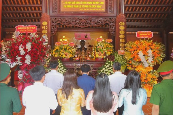 Tưởng niệm 84 năm ngày hy sinh của Tổng Bí thư Lê Hồng Phong