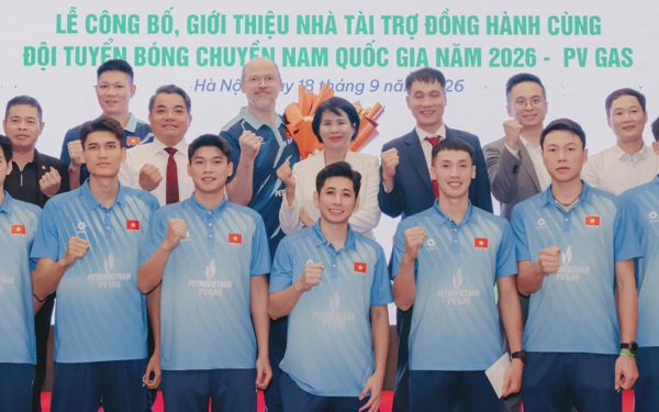 Tuyển bóng chuyền nam Việt Nam lần đầu có nhà tài trợ riêng, trước thềm Asiad 2026