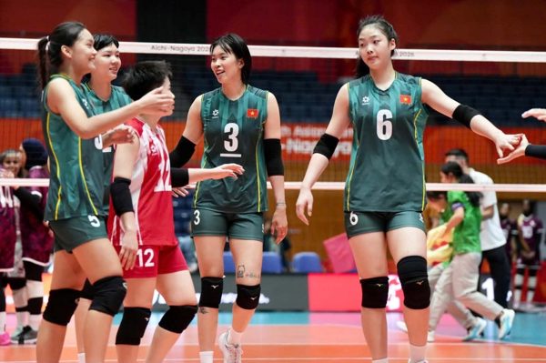 Tuyển bóng chuyền nữ Việt Nam thua Trung Quốc ở ASIAD 2026