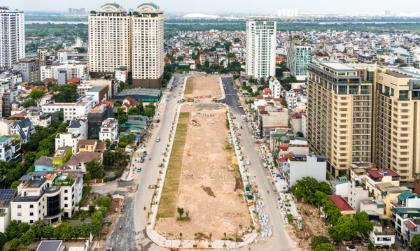 Tuyến đường rộng hơn 90m bên Hồ Tây dần lộ diện, kết nối Nhà hát Ngọc Trai