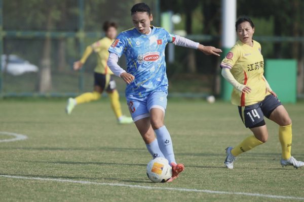 Tuyển nữ Việt Nam giành chiến thắng ấn tượng trước CLB của Trung Quốc