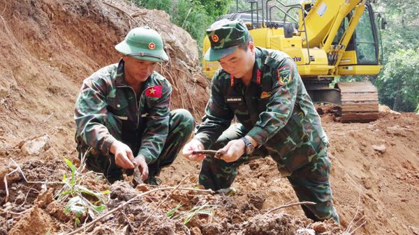 Tuyên Quang xác định 17 vị trí nghi có hài cốt liệt sĩ tại bình độ 300, xã Thanh Thủy